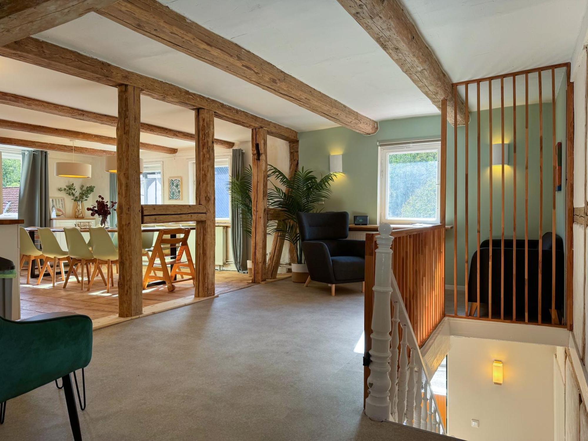 Вилла Haus Ludwig - Saniertes Fachwerkhaus Im Harz - 12 Personen Тале Экстерьер фото